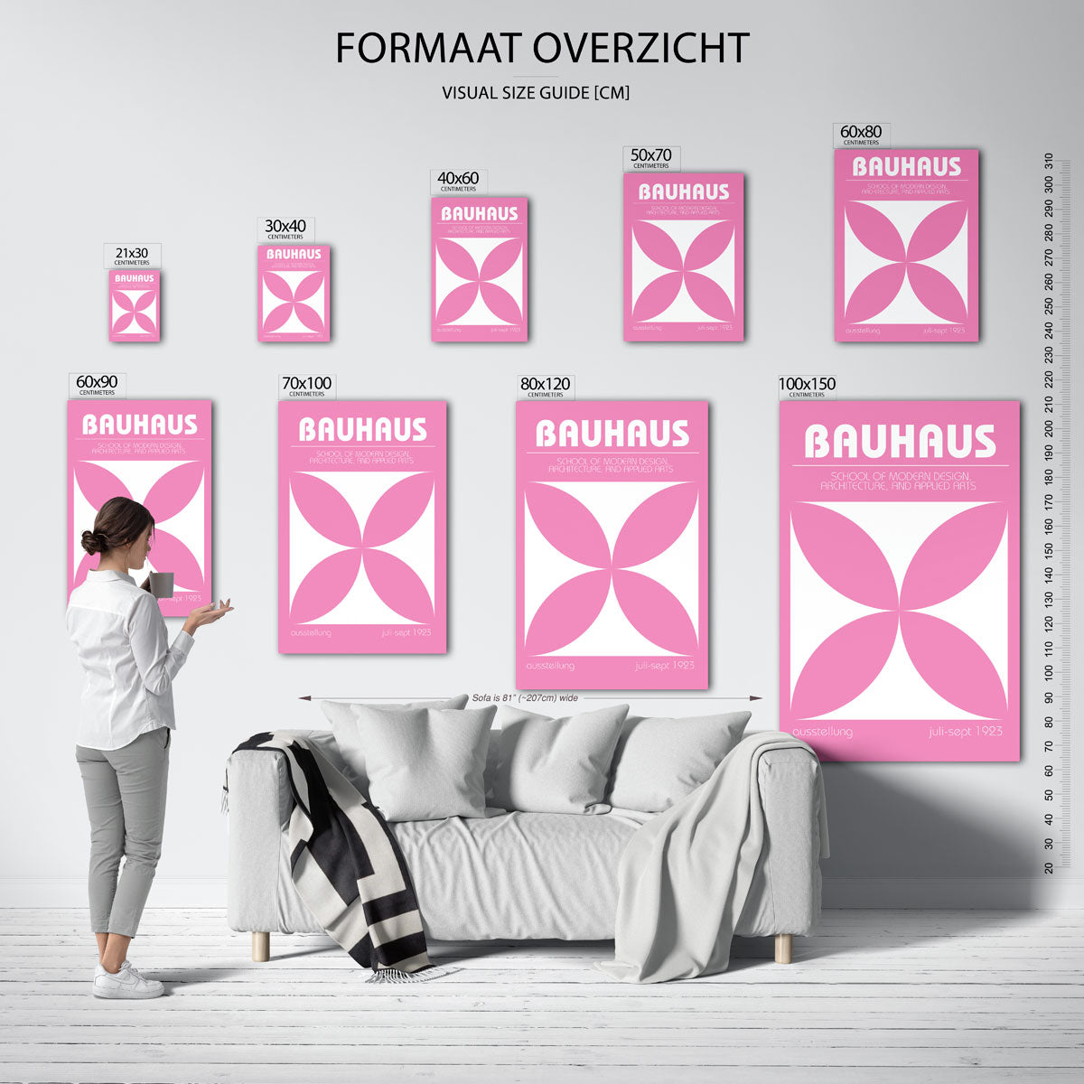 Vorm en kleur Poster