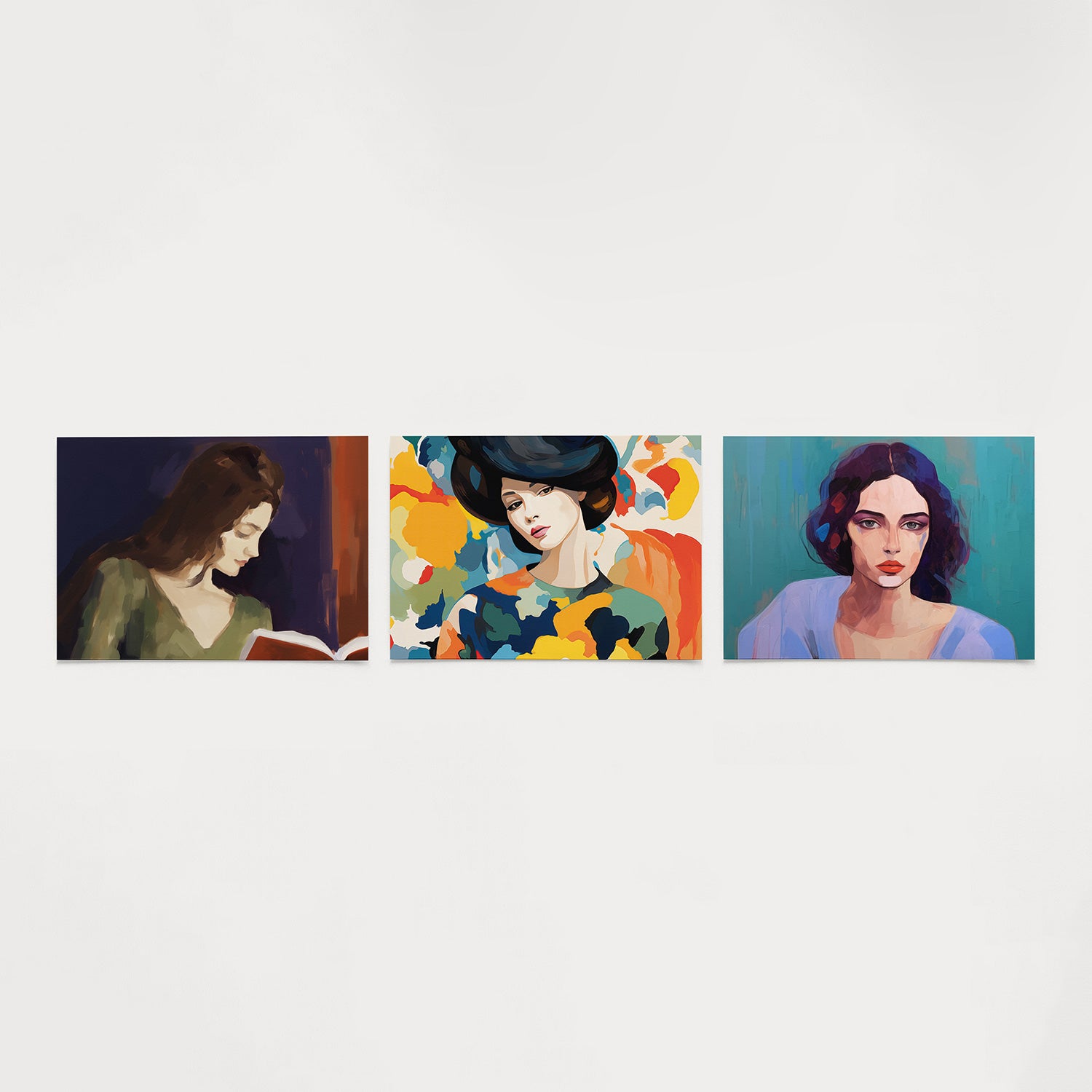 Kleur en rust Posterset