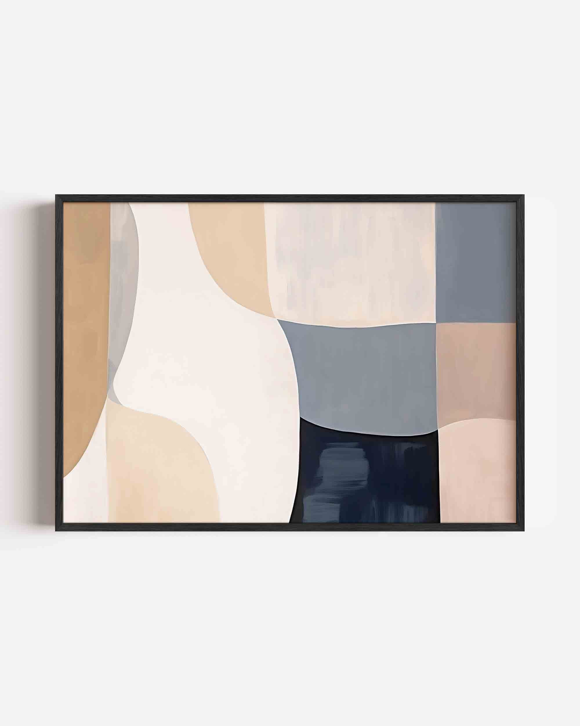 Abstracte vormen Poster