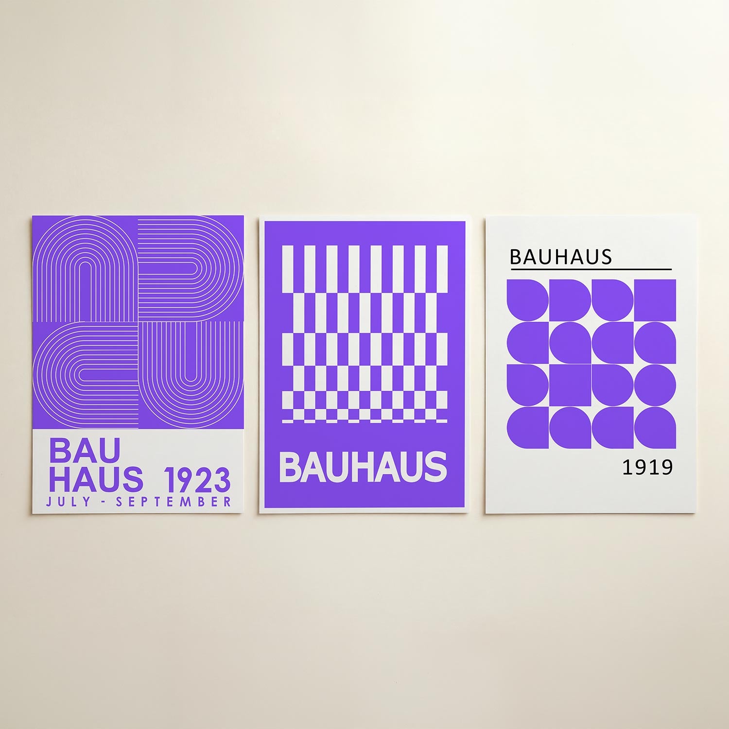 Lijnen en vormen Posterset