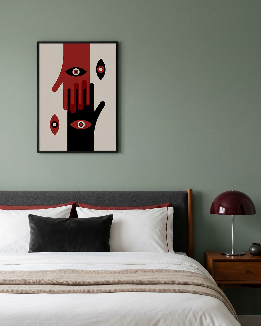 Handen en ogen Poster