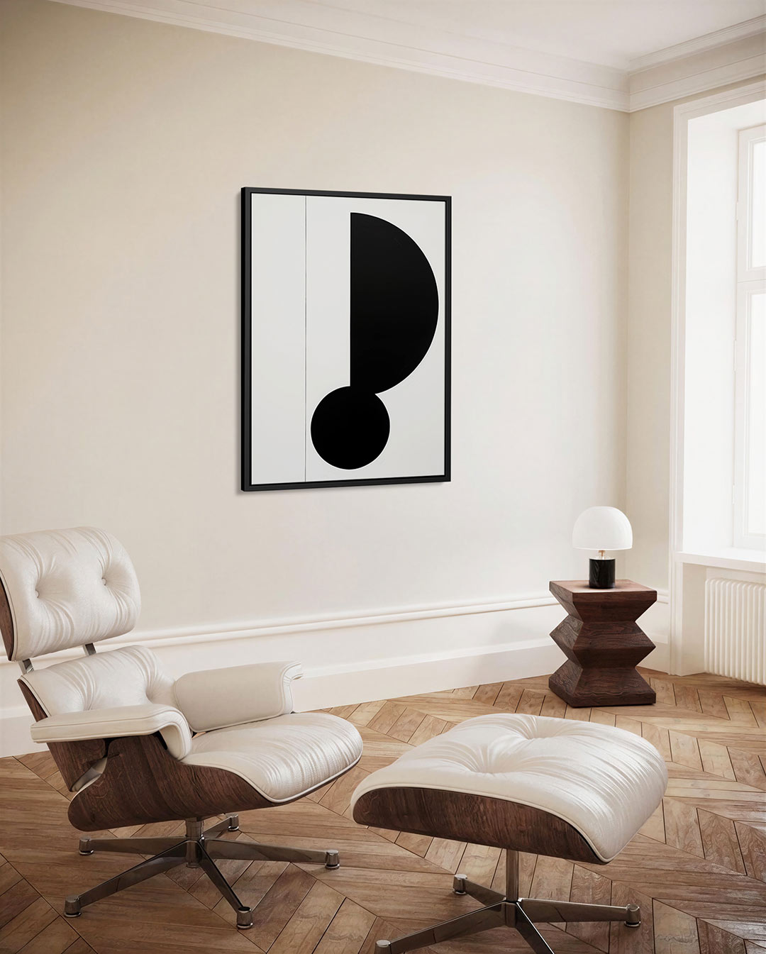 Geometrische vormen Kunstwerk