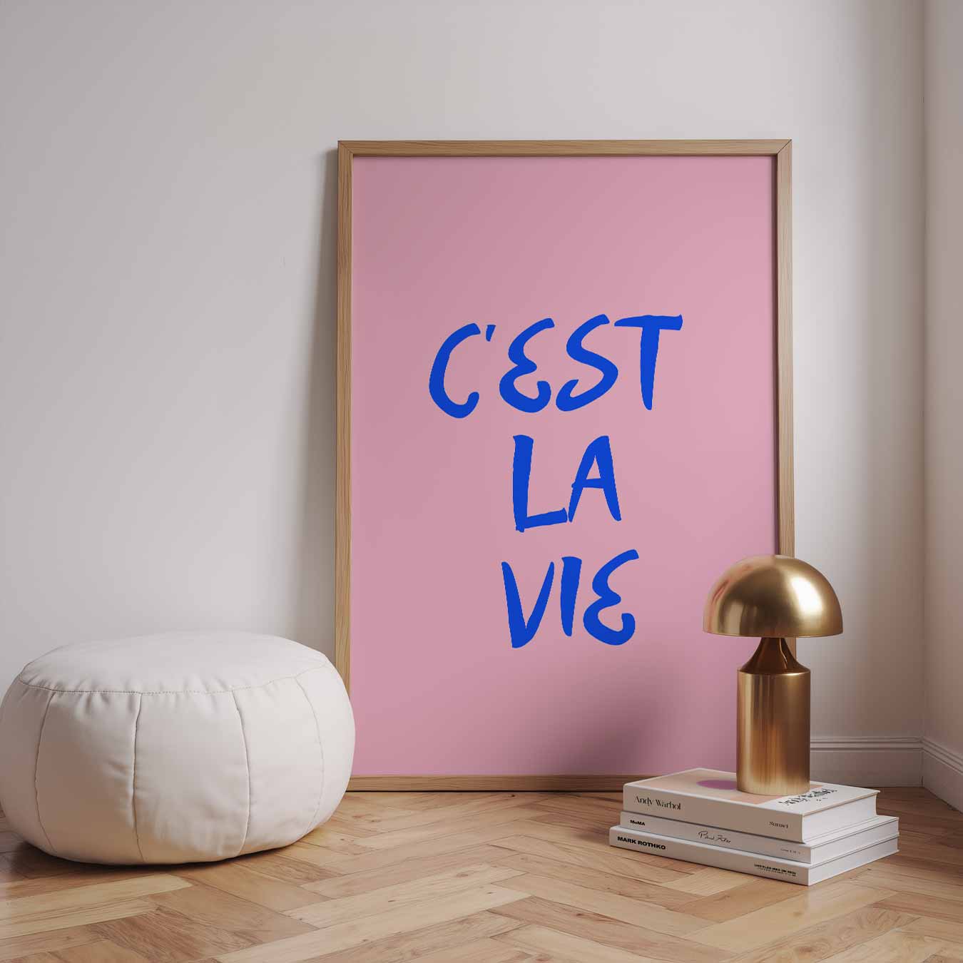 C'est La Vie Poster-WallArtistic
