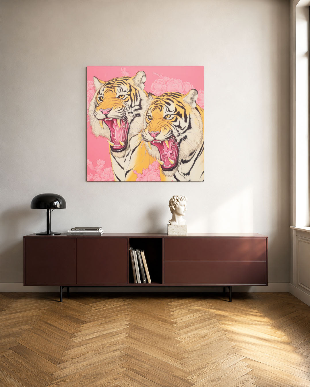 Tijgers Kunstwerk