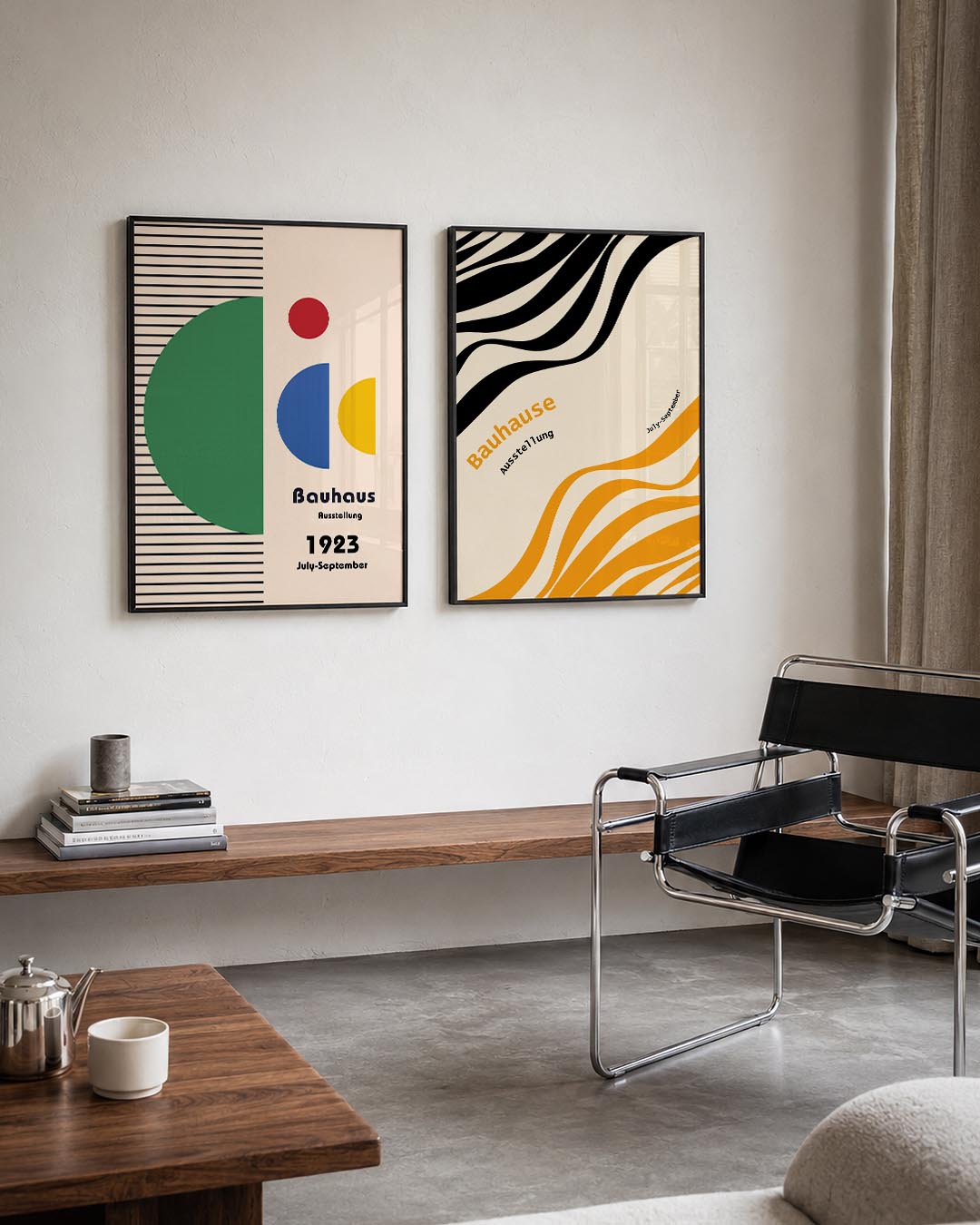 Vormen en kleurvlakken Posterset