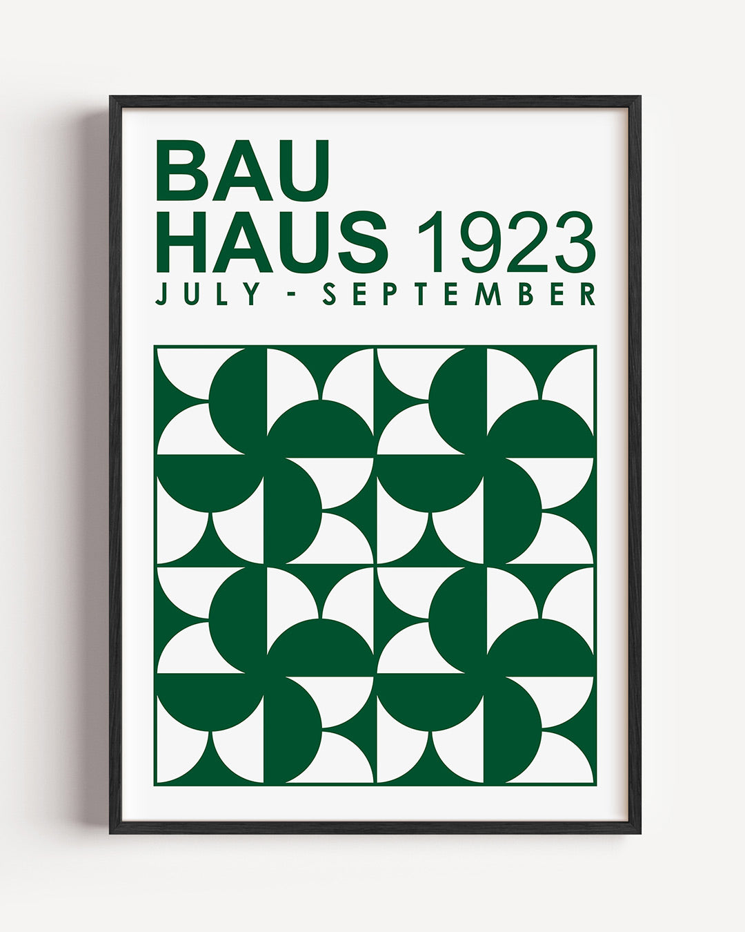Vormritme en kleur Poster