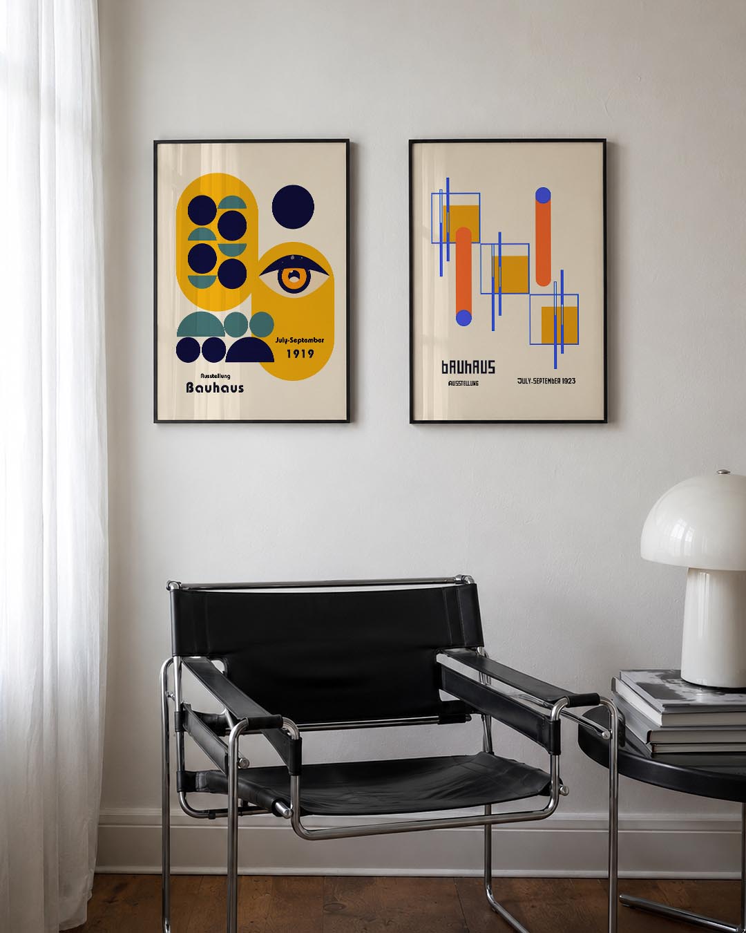 Vormen en kleurvlakken Posterset