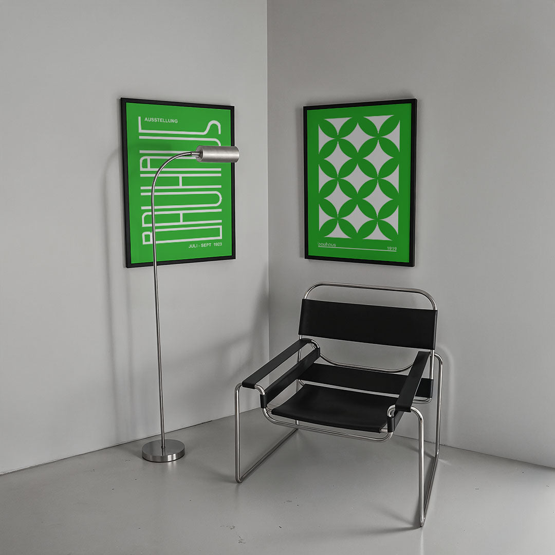 Lijnen en kleur Posterset