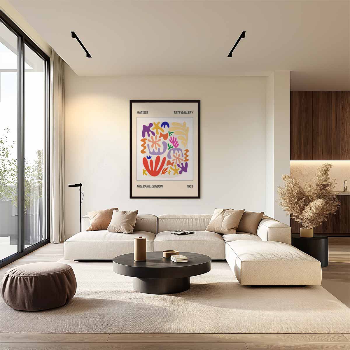Matisse Milbank Abstractie Kunstwerk-canvas-dibond-plexiglas-wanddecoratie-WallArtistic