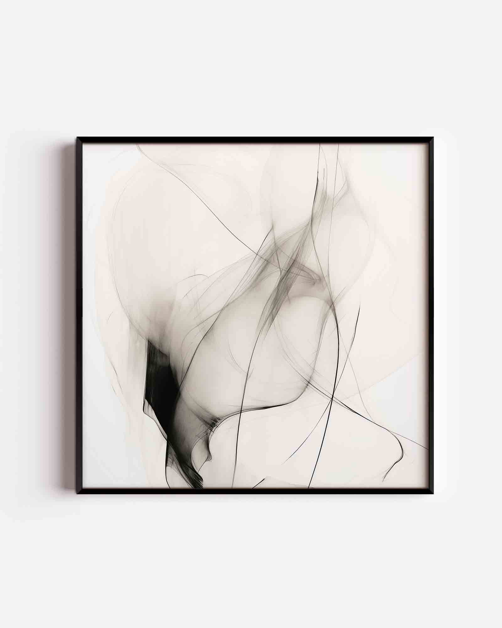 Abstracte lijnen Poster