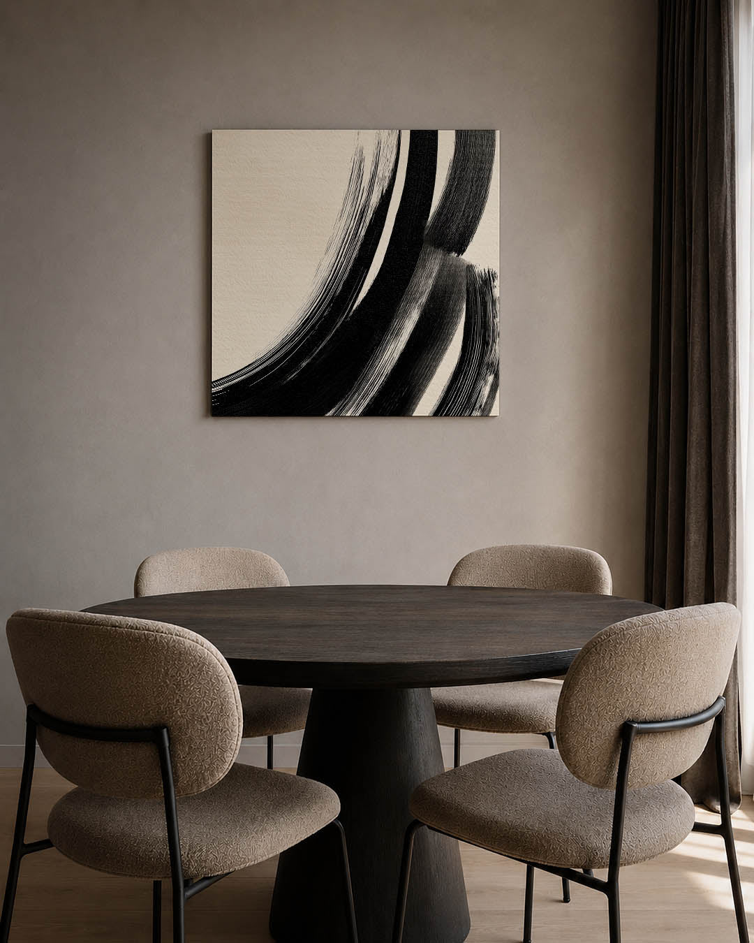 Abstracte Kunstwerk