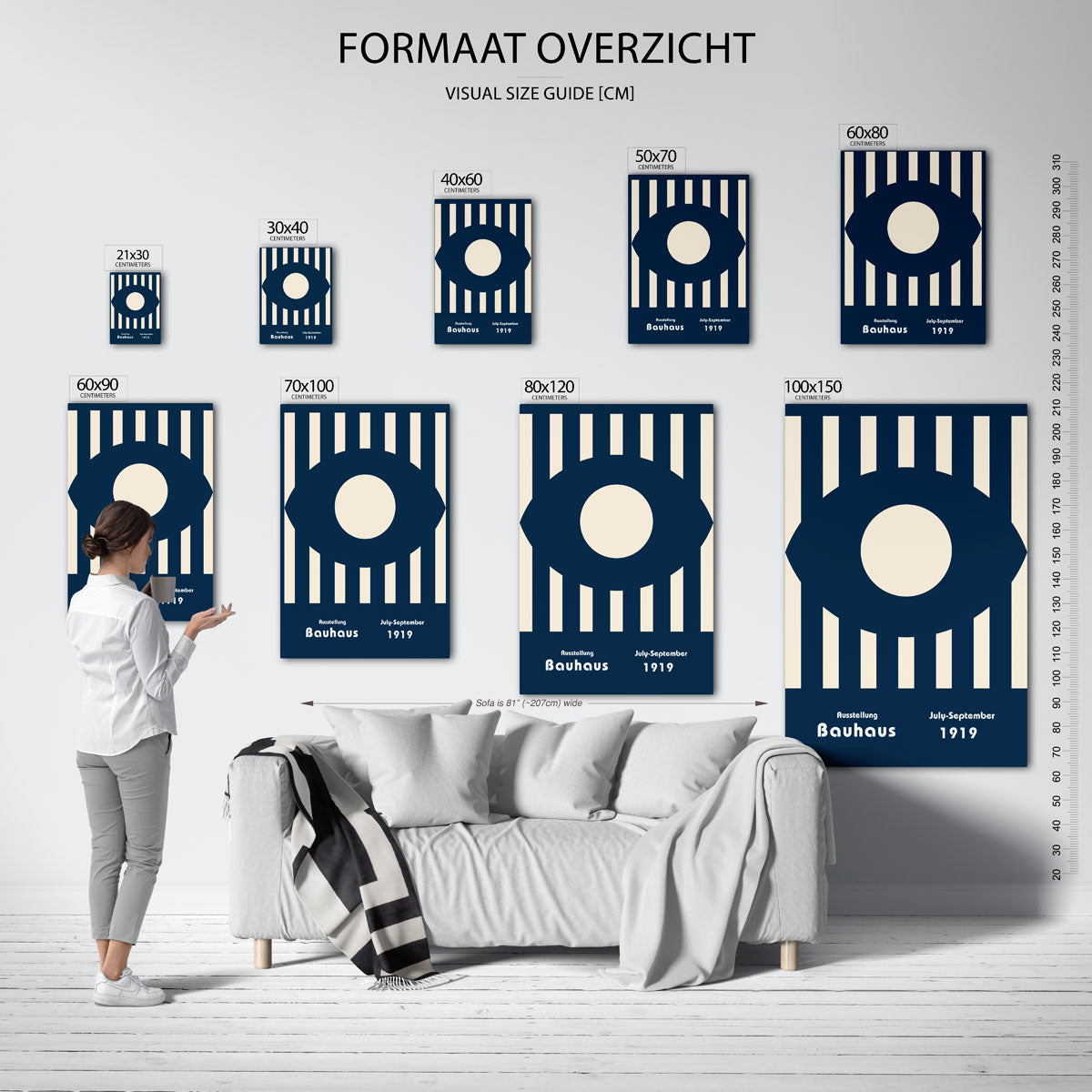 Vorm en balans Poster