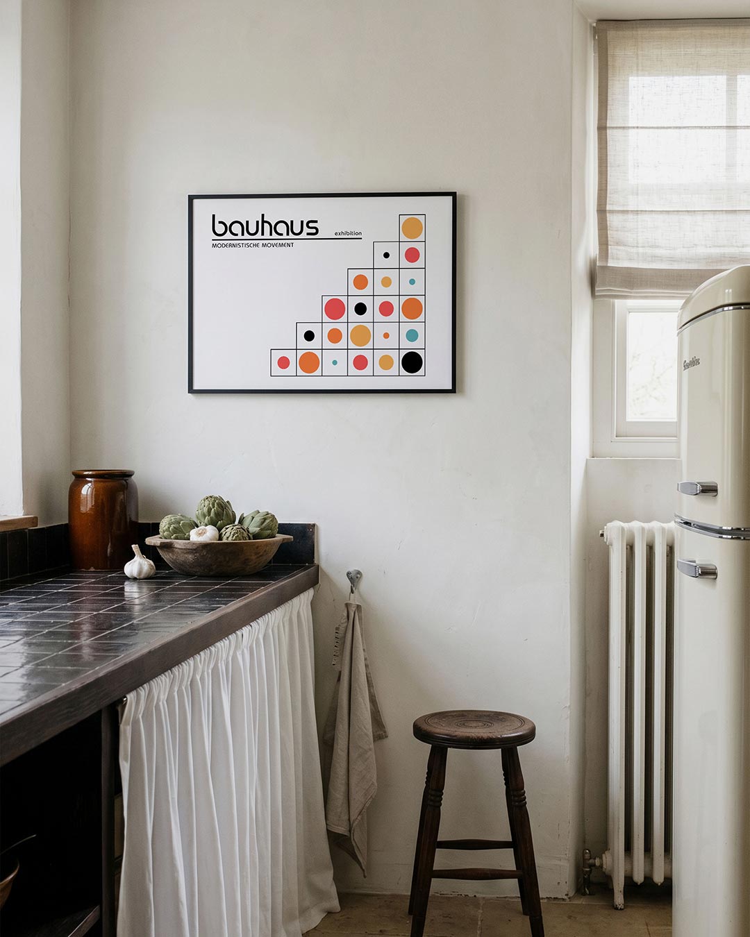 Vorm en kleurvlakken Poster