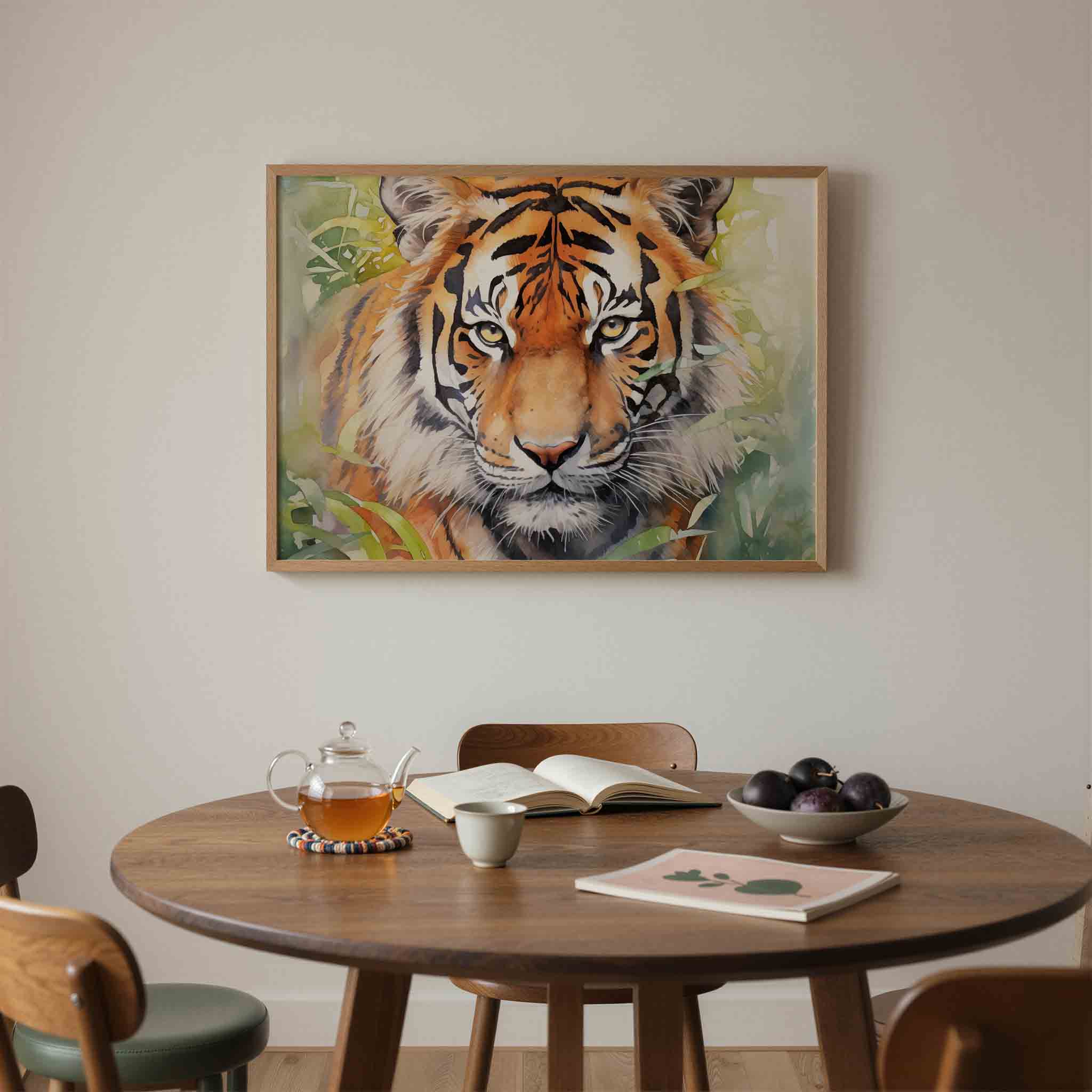 Tijger portret Poster