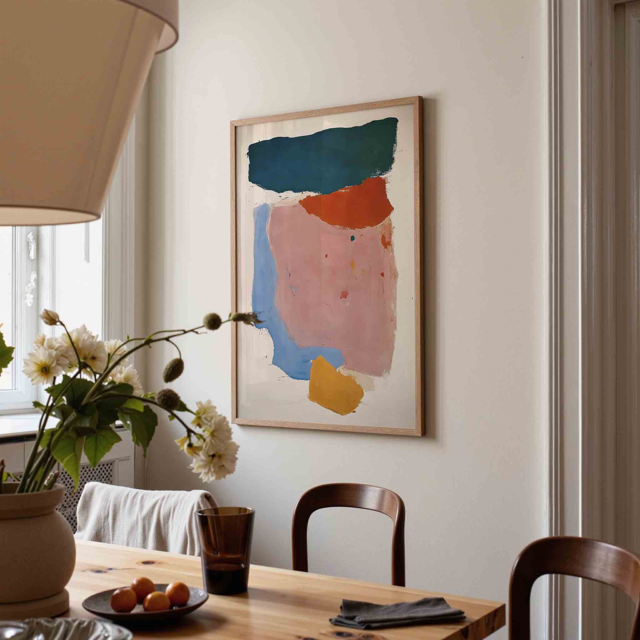 Abstracte vormen Poster