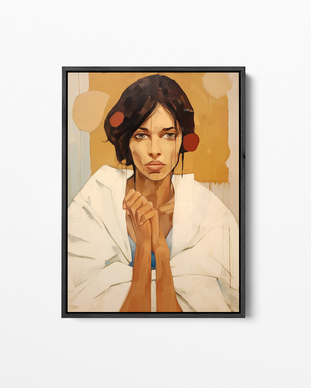 Expressieve vrouw Kunstwerk