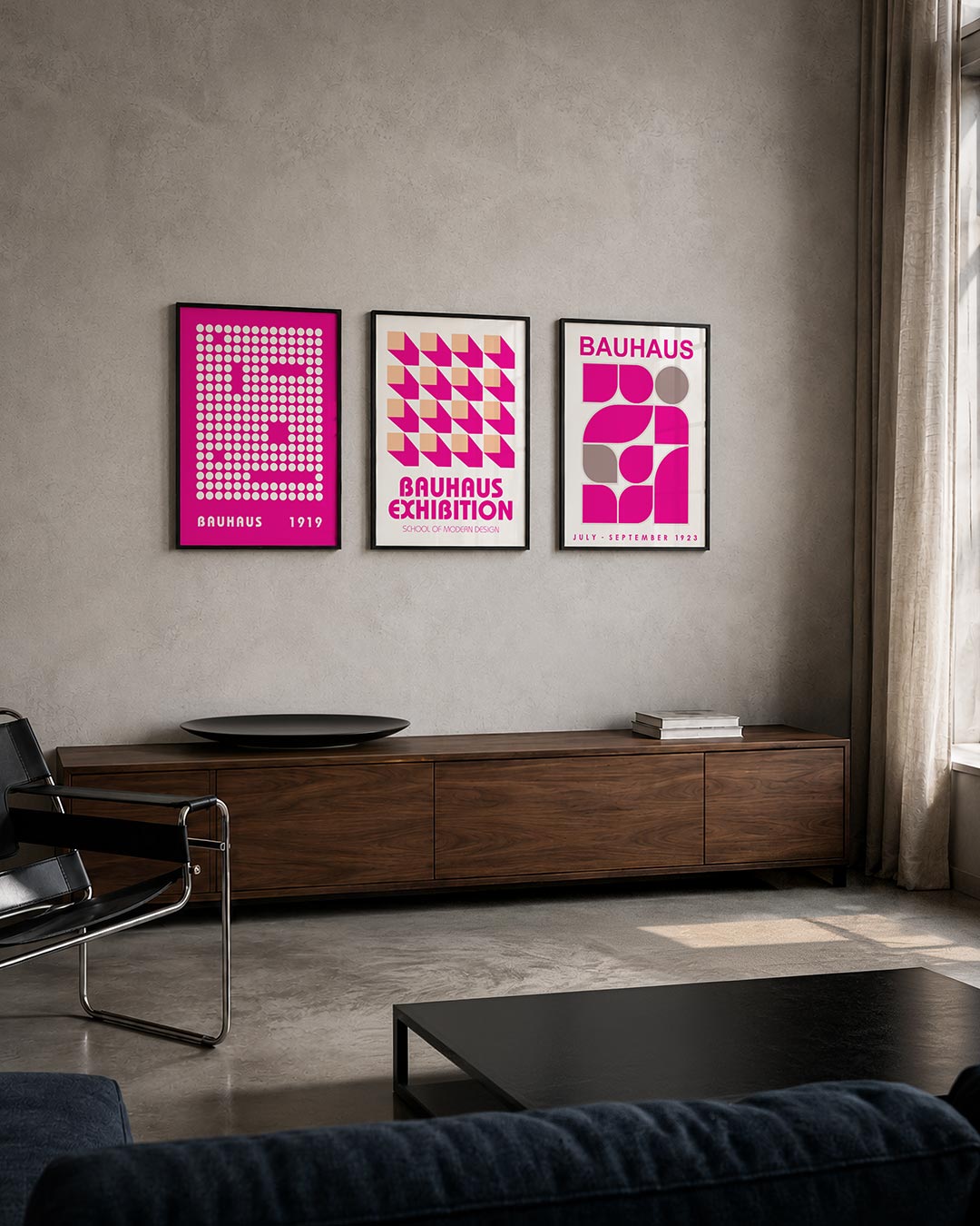 Cirkelpatroon ritme Posterset