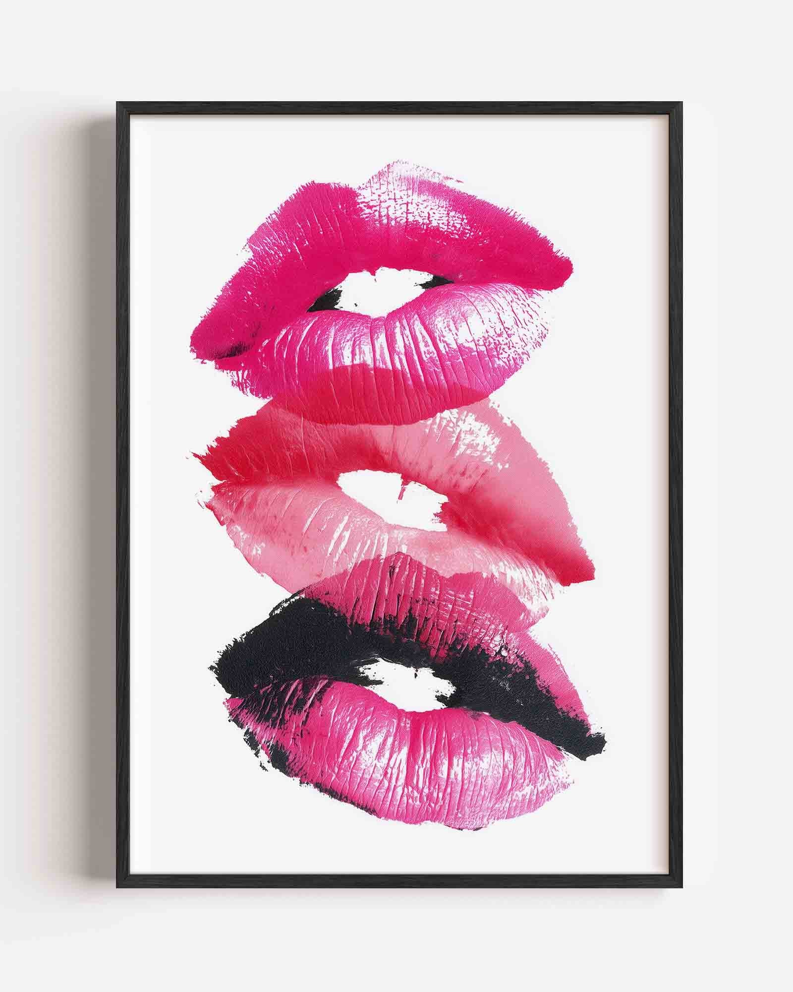 Lipafdrukken Poster