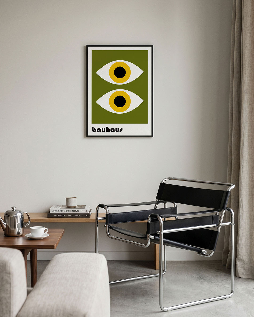 Oogvormen en kleur Poster