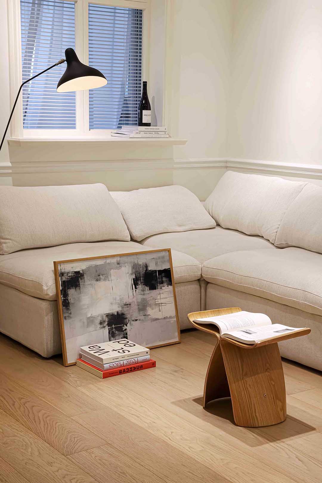 Abstracte zwart wit Poster