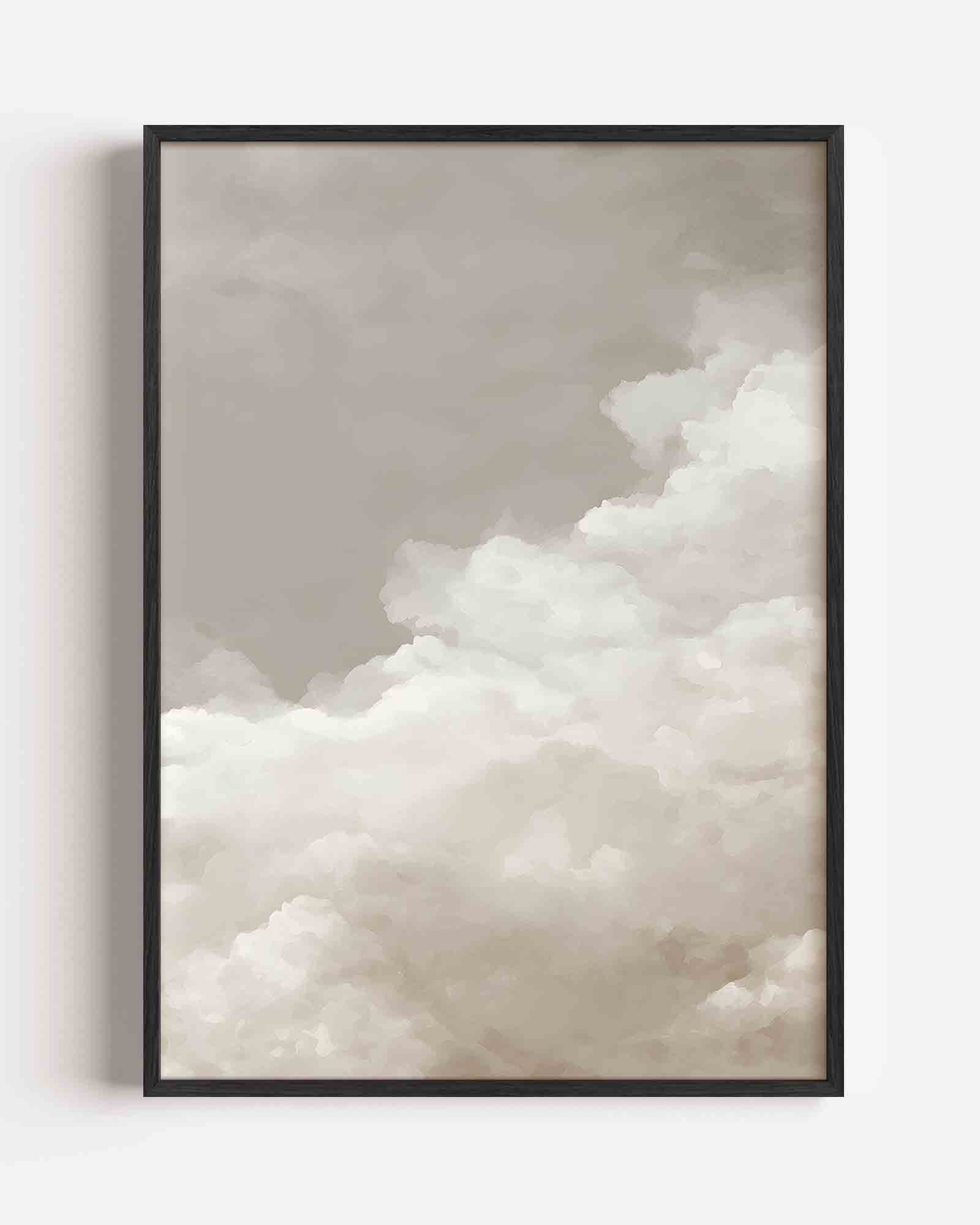 Wolkenformatie Poster