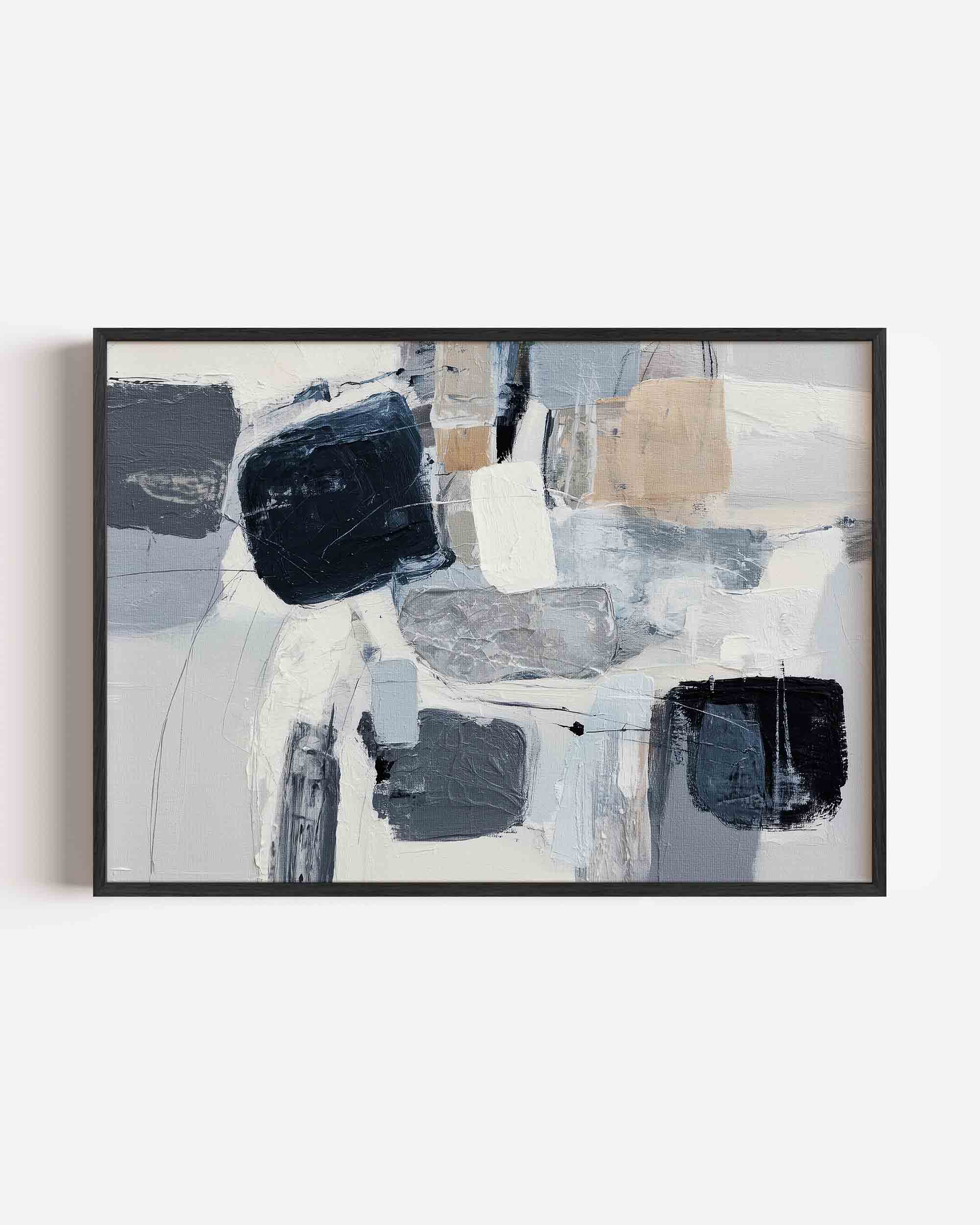 Abstracte vormen Poster