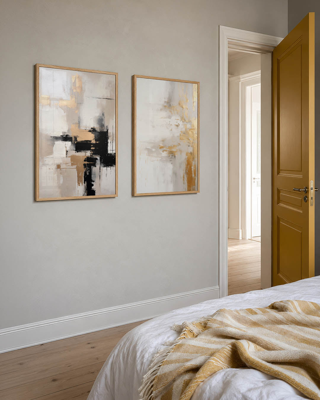 Gouden lijnenspel Posterset