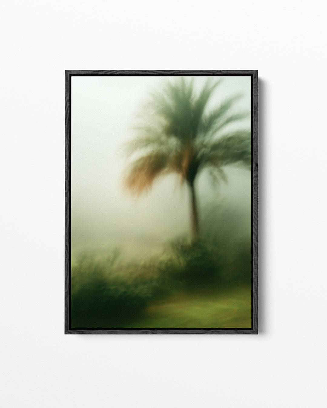 Vervagende palm Kunstwerk