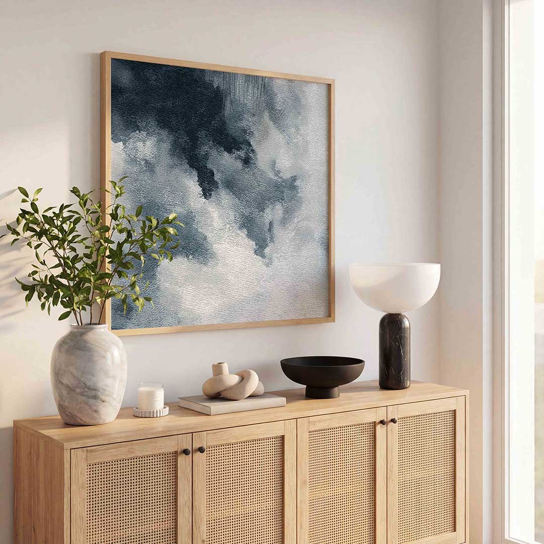 Abstracte wolken Poster