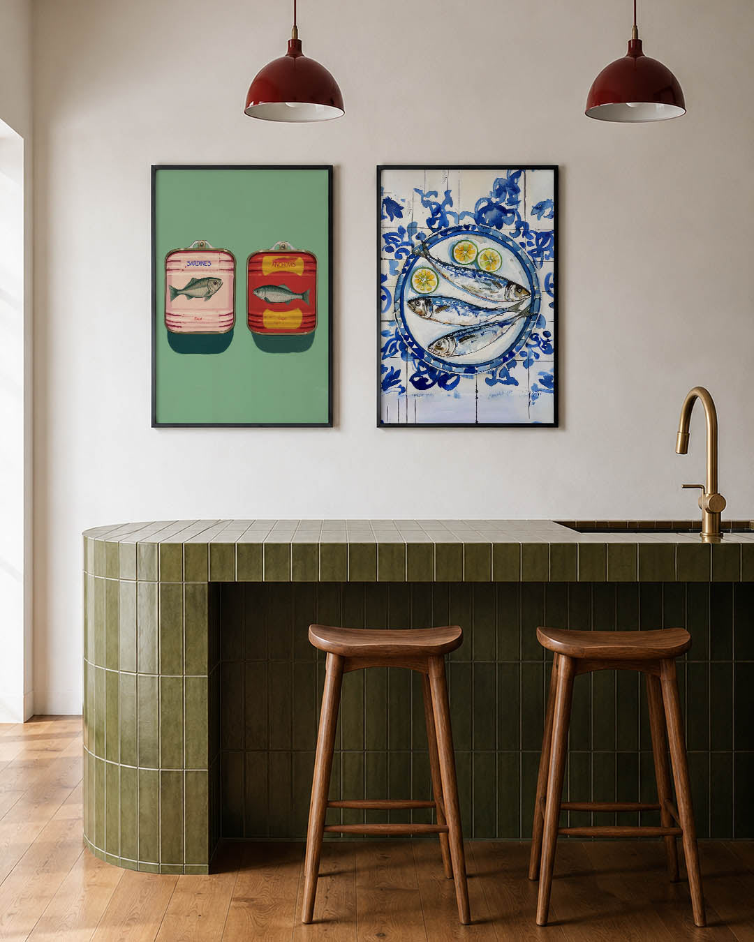 Visuele blikvangers Posterset