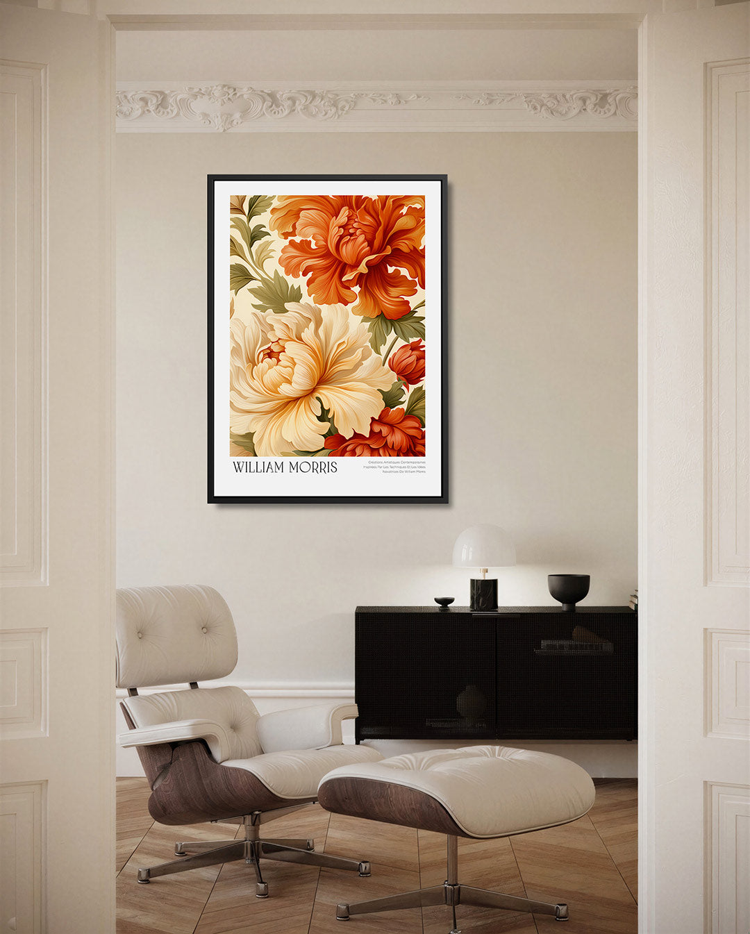 Bloemrijke compositie Kunstwerk