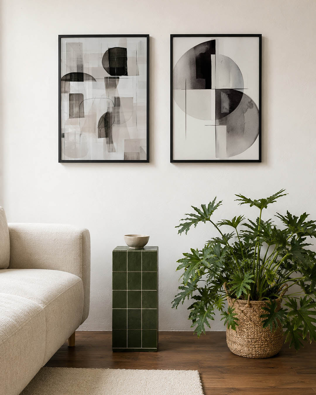 Vorm en balans Posterset
