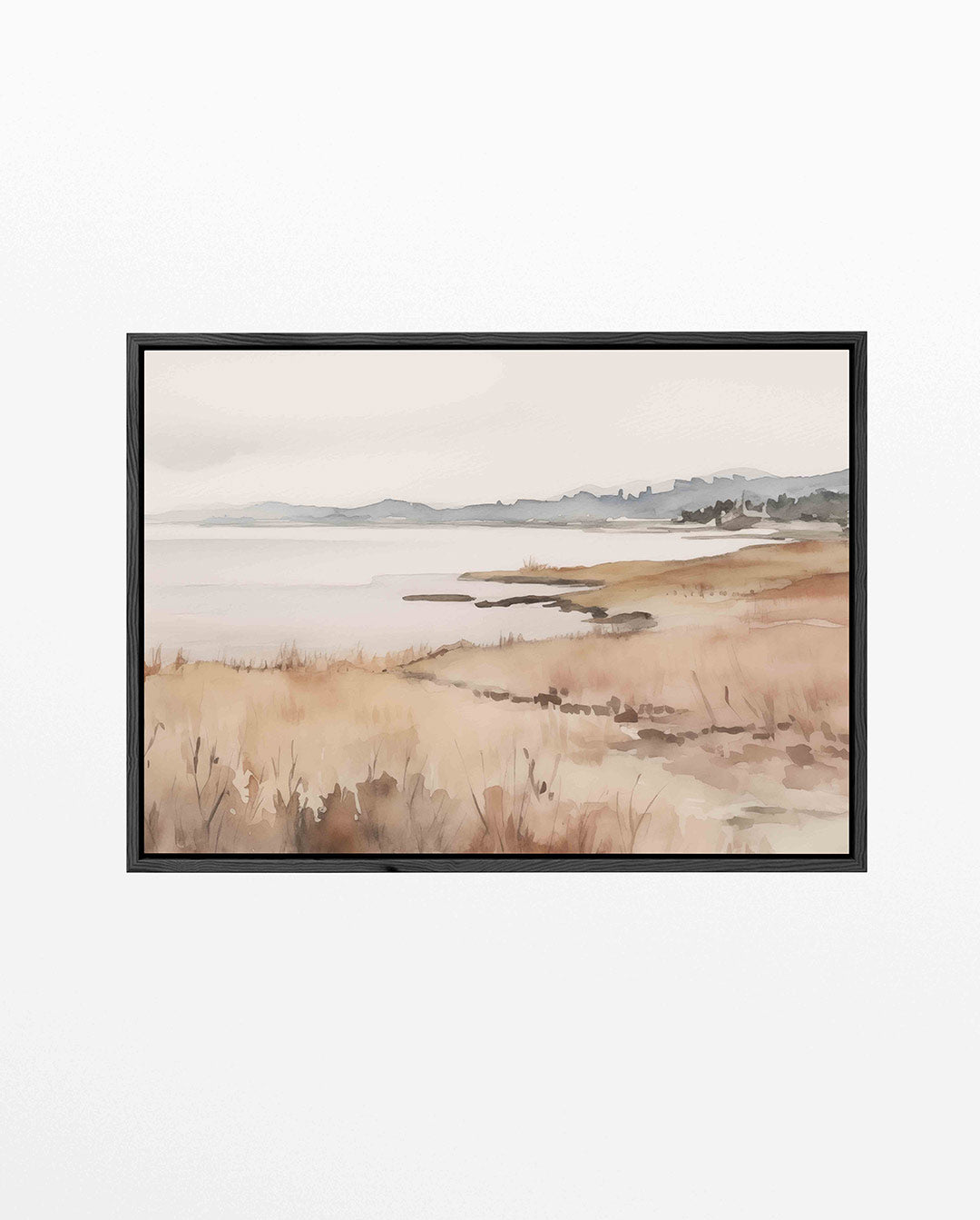 Rustige landschap weergave Kunstwerk