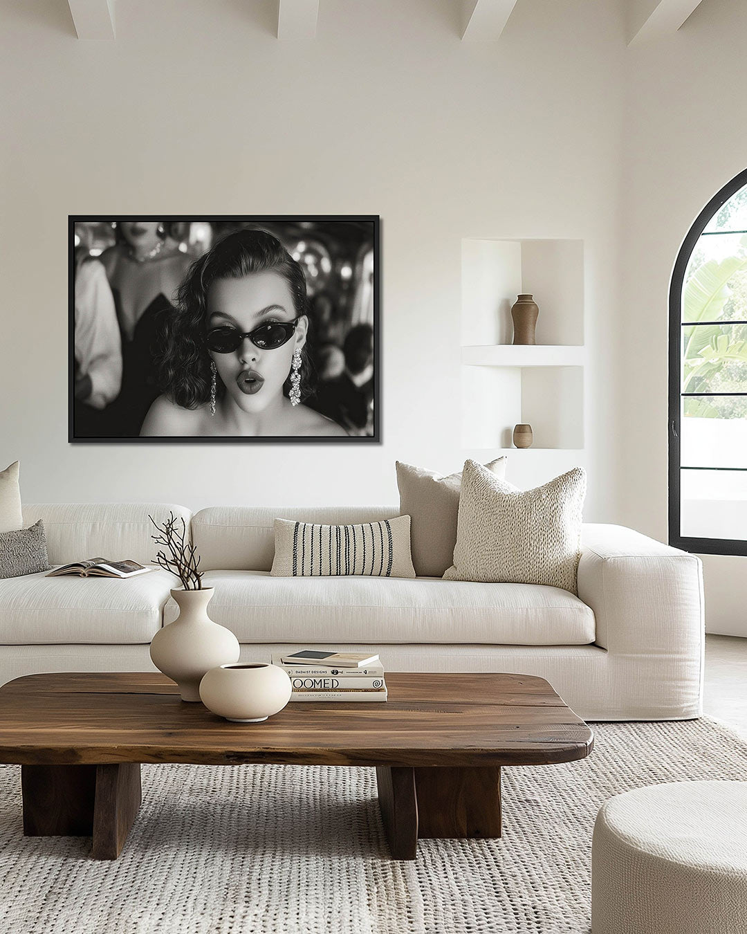 Stijlvolle portretfotografie Kunstwerk