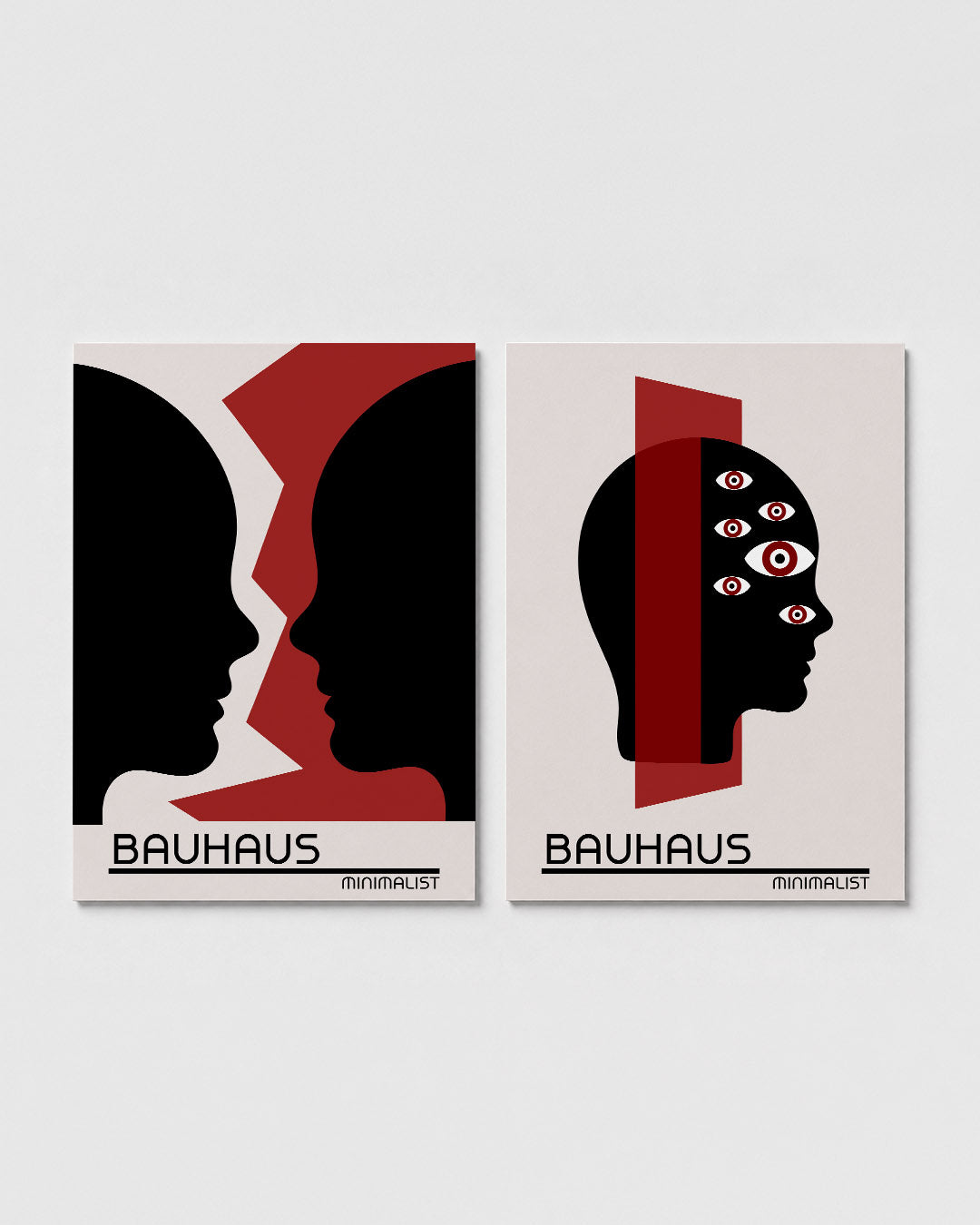 Vormen en vlakkenspel Posterset