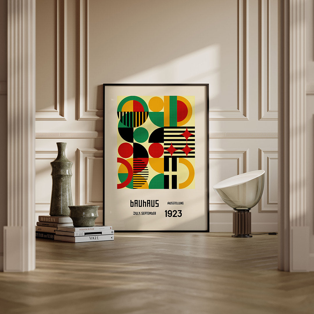Vormen en kleurvlakken Poster