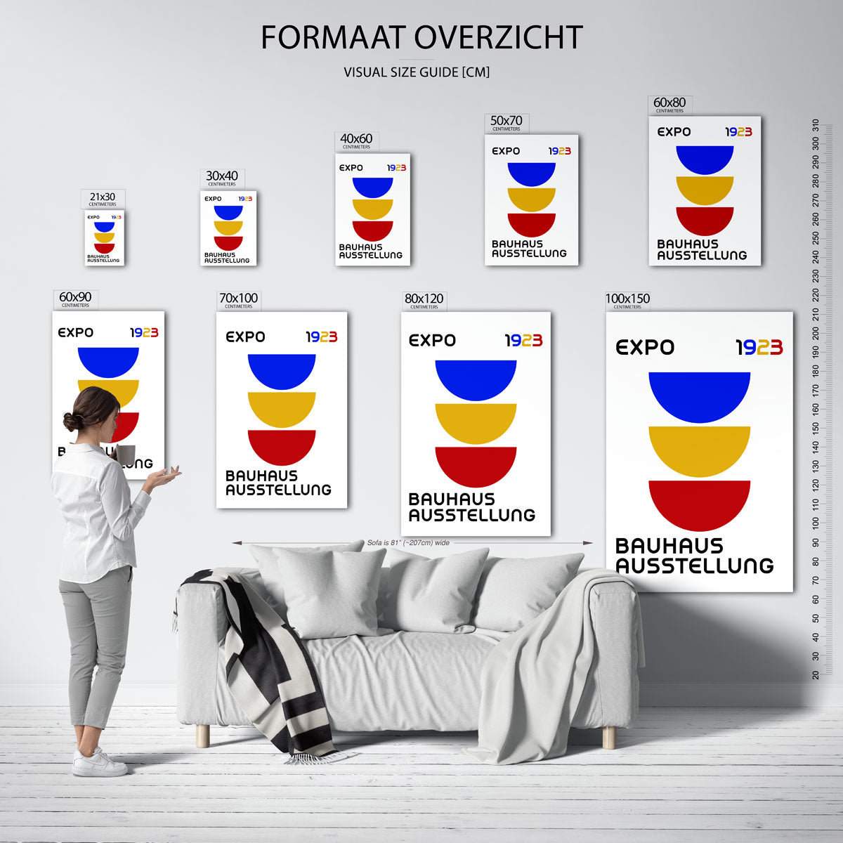 Vorm en kleur Poster