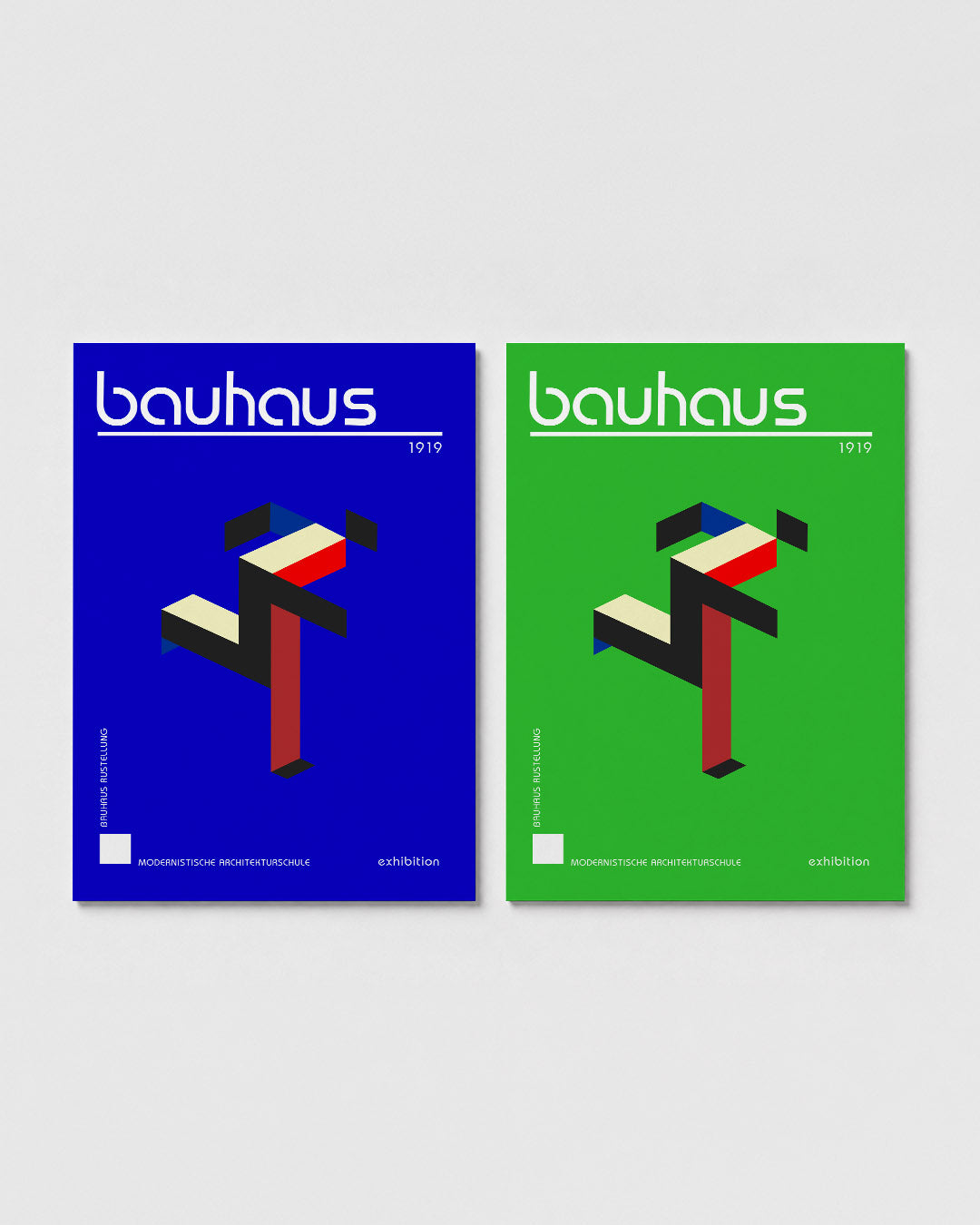 Kleurrijke vormen Posterset