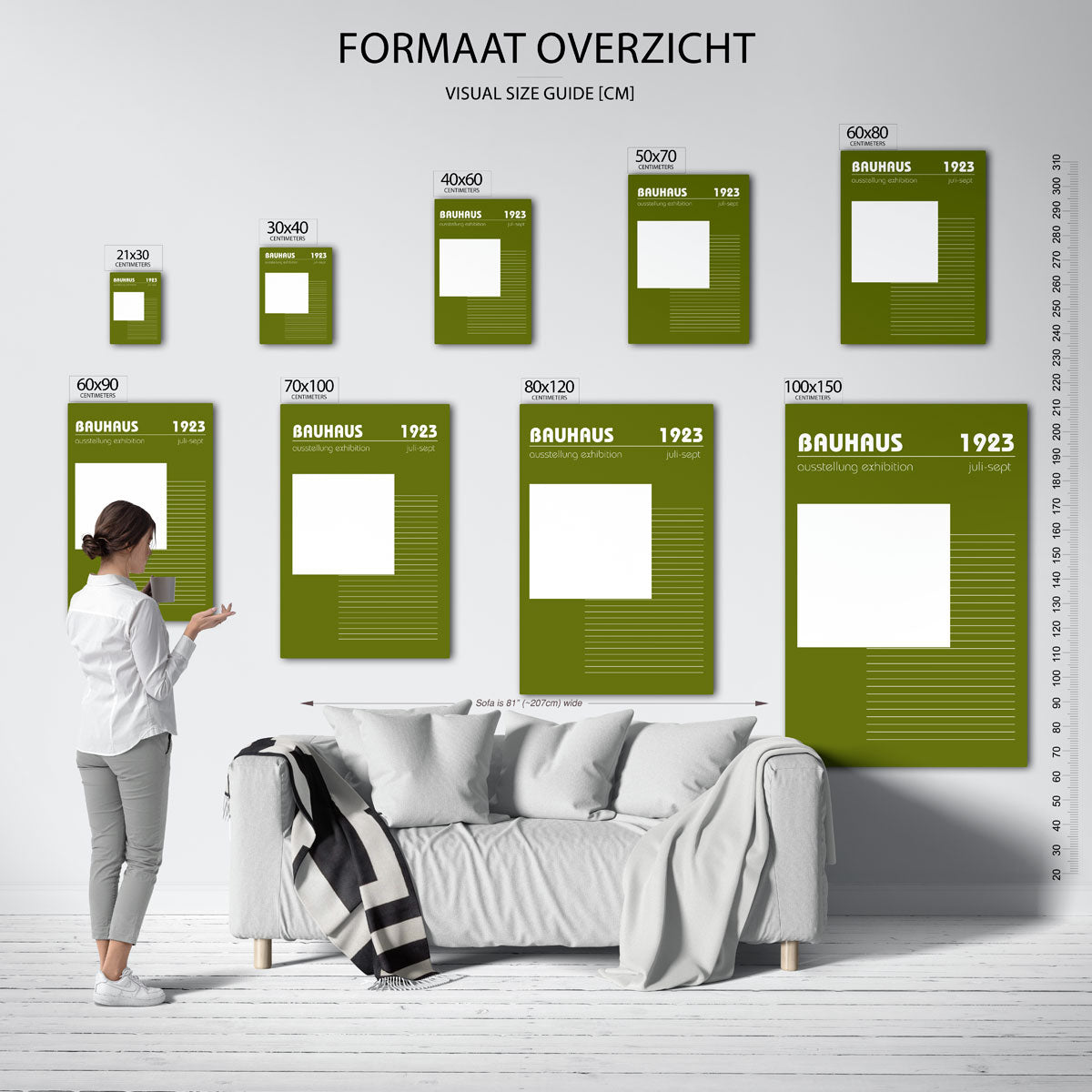 Vorm en lijnen Poster