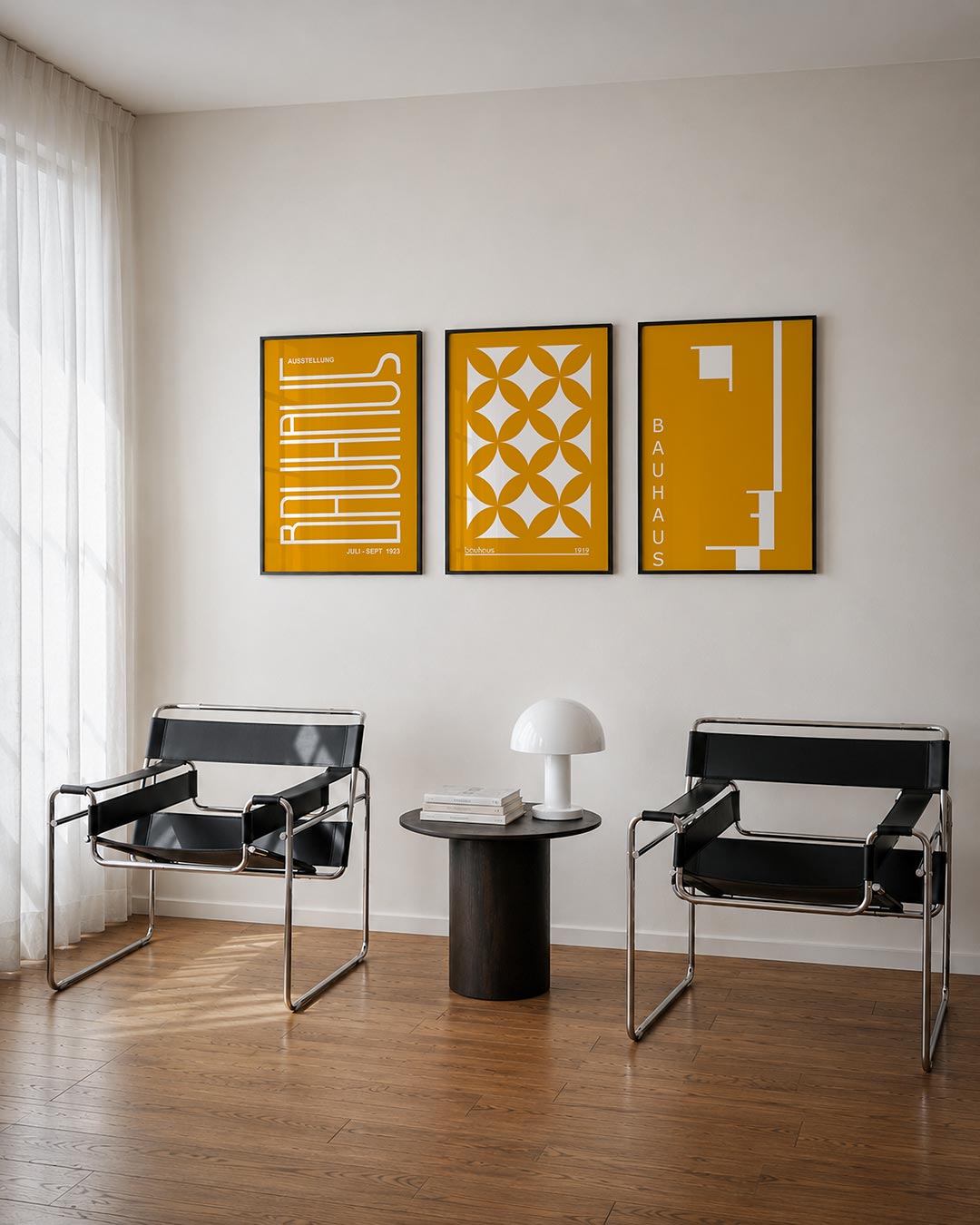 Lijnen en kleurvlakken Posterset