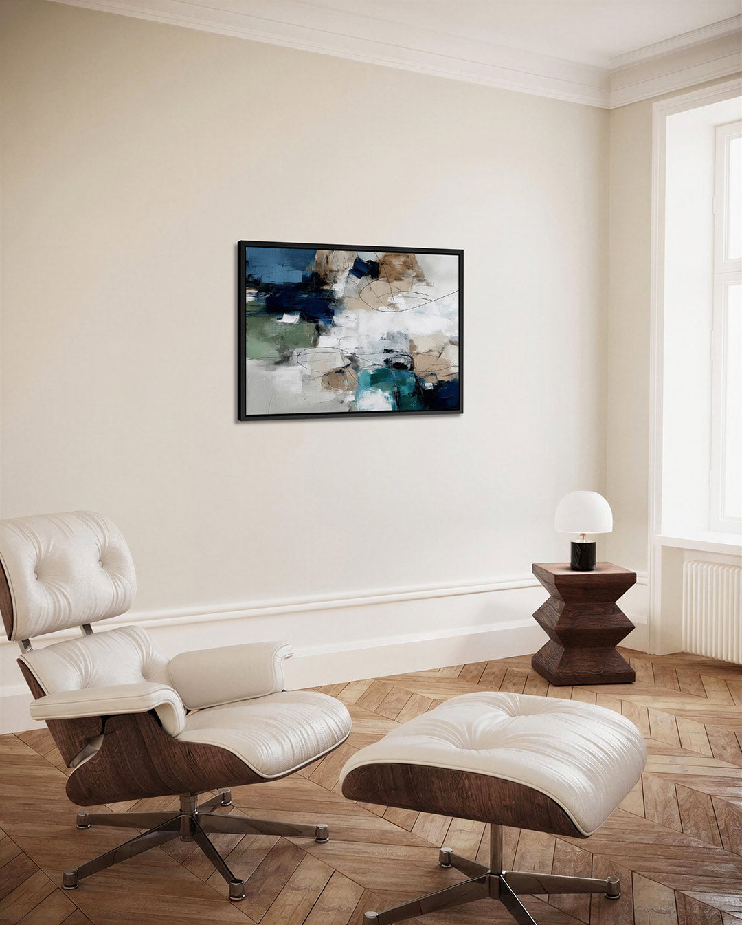 Kleurencompositie Kunstwerk