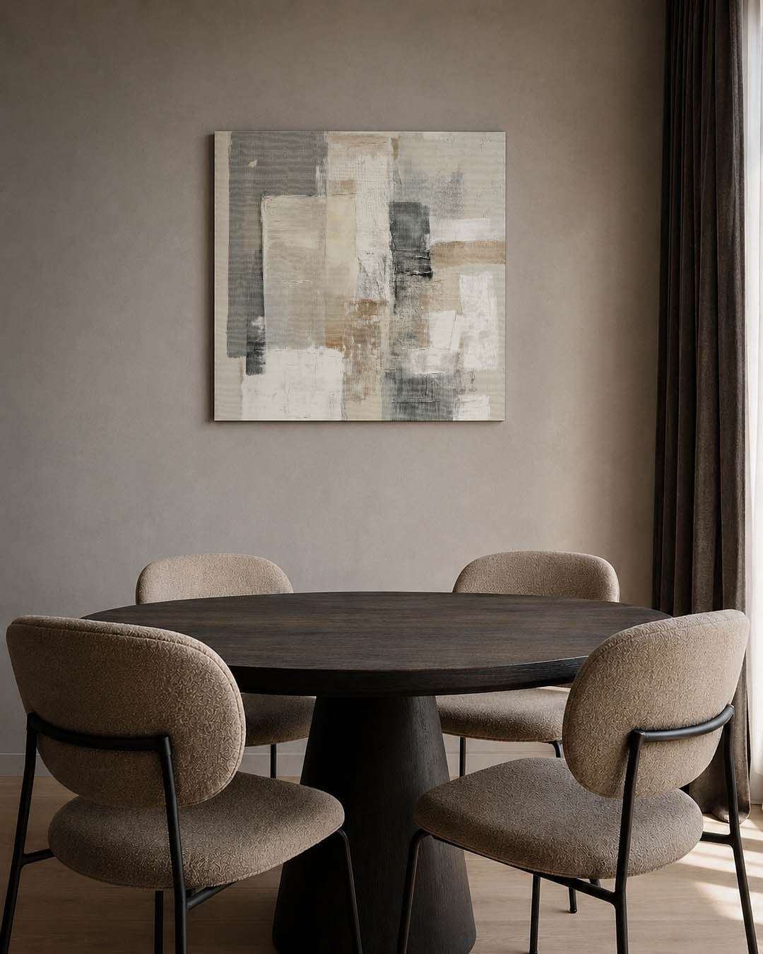 Gelaagde texturen Kunstwerk