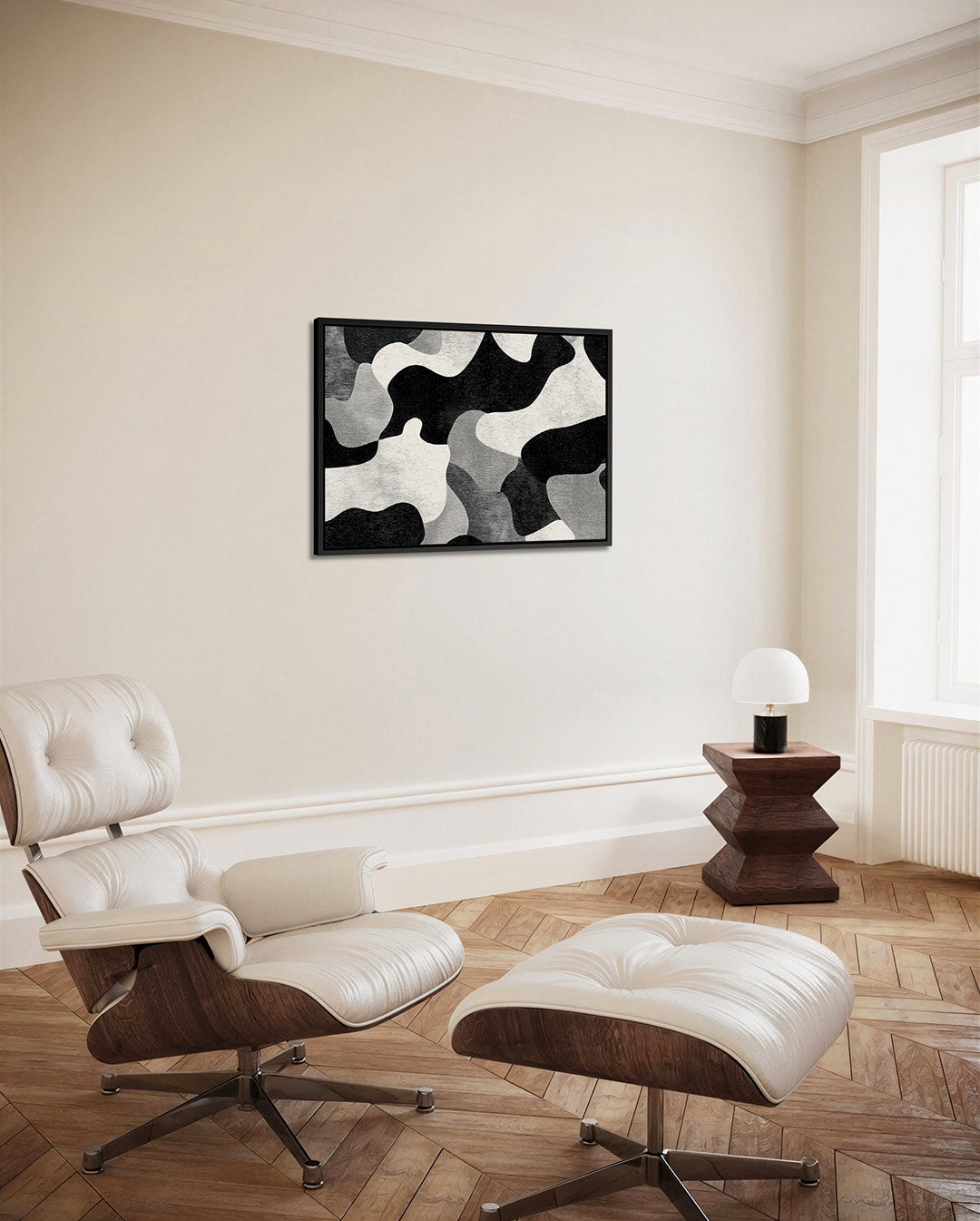 Organische vormen Kunstwerk
