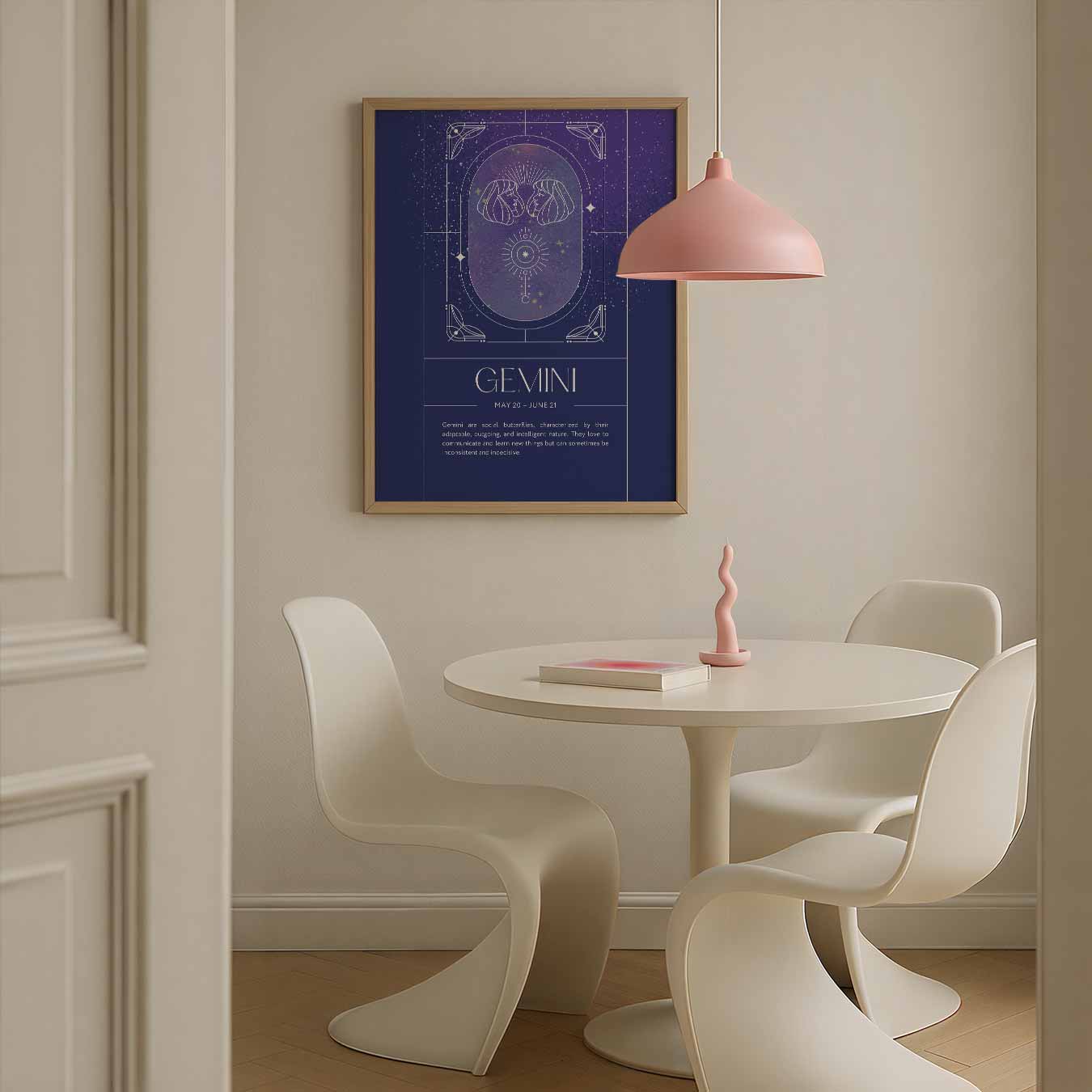 Gemini Zodiac Poster-WallArtistic
