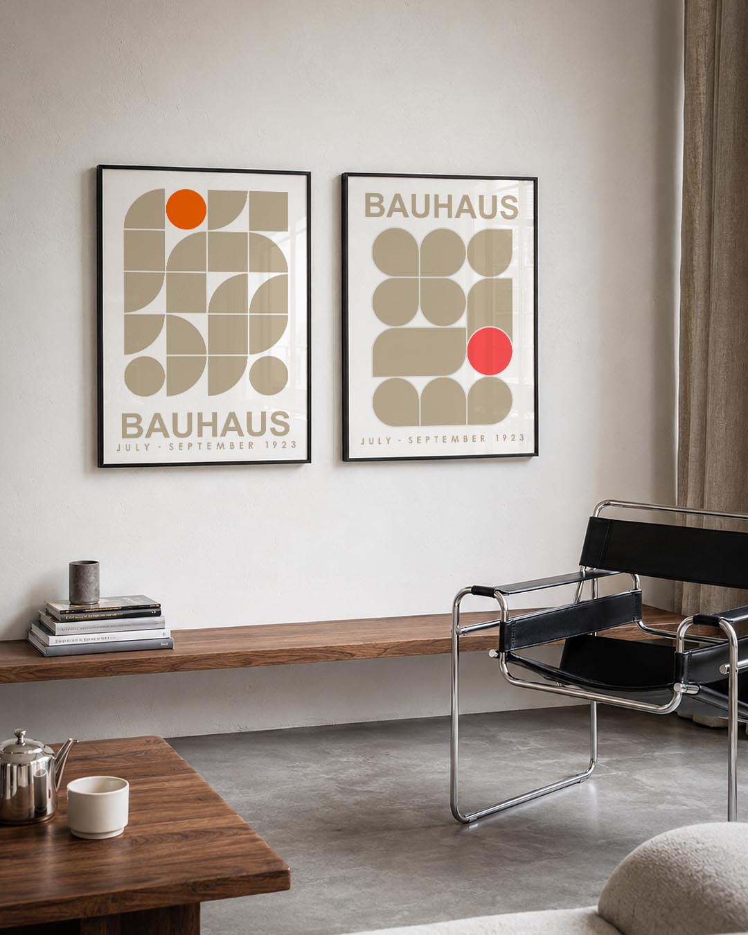 Vormen en vlakken Posterset