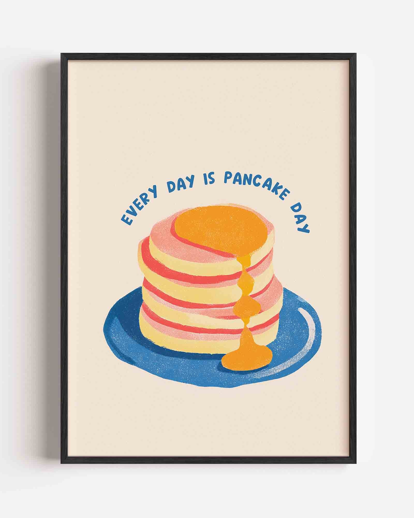 Pannenkoeken met siroop Poster