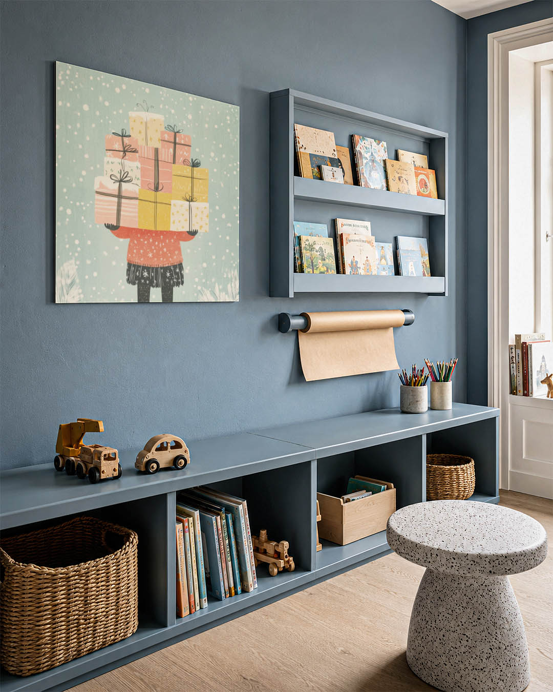 Vrolijke cadeaus Kunstwerk