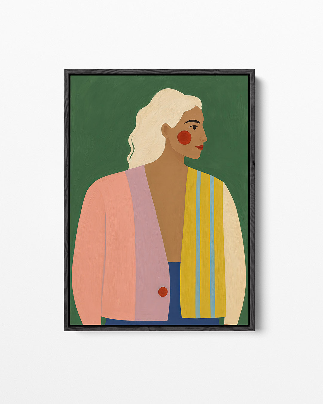 Vrouwelijk portret Kunstwerk