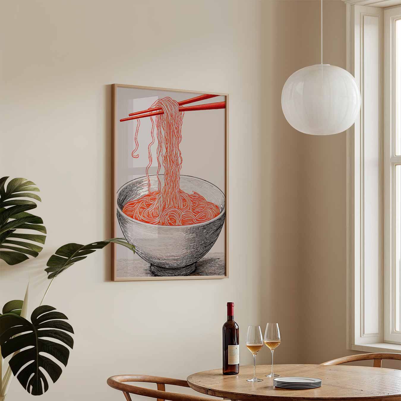 Ramen Express Poster-WallArtistic