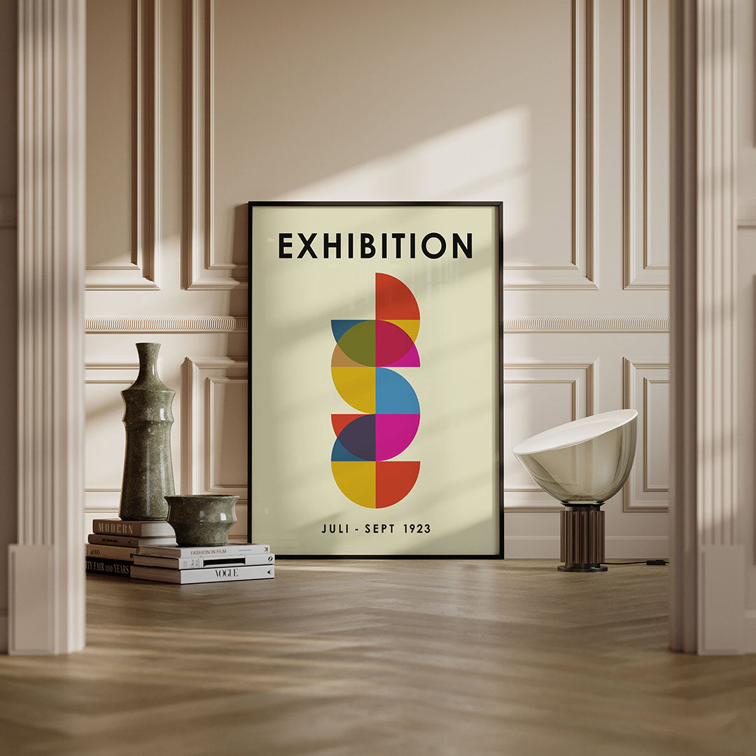 Vorm en kleur Poster